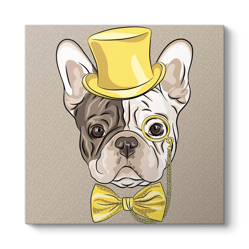 Fransız Bulldog Tablosu - Model 3